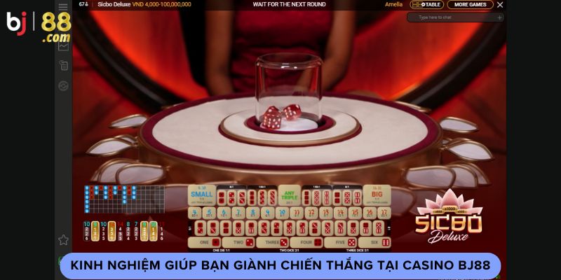 Kinh nghiệm giúp bạn giành chiến thắng tại casino BJ88